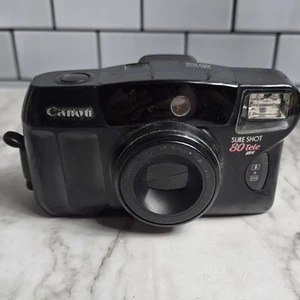 Canon Sure Shot 80 Tele AF Tested WO Film Works - Picture 1 of 11