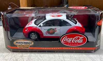 1:18 Diecast Matchbox Collectibles Coca-Cola 1999 Volkswagen Beetle - Image 1 of 3