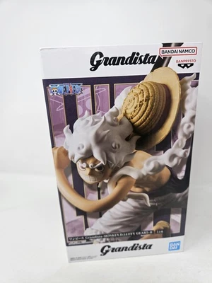 Banpresto Grandista One Piece Monkey D Luffy Gear 5-II PVC Figure Bandai Namco - Image 1 of 4