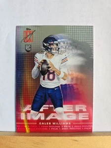 2024 Topps Signature Class Caleb Williams Rookie After Image Foil Chicago Bears - Picture 1 of 2