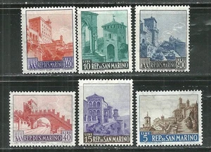 SAN MARINO 633-38 MNH VARIOUS VIEWS - Picture 1 of 1