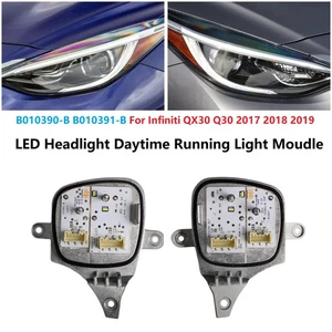 Auto Headlight LED Module DRL B010390-B B010391-B for Infiniti QX30 Q30 17-19 - Picture 1 of 5