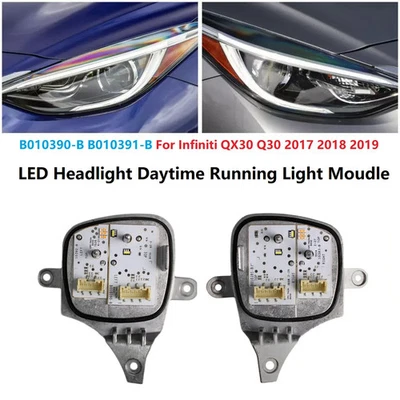 Headlight LED Module DRL B010390-B B010391-B Fits for Infiniti QX30 Q30 17-19 - Image 1 of 4