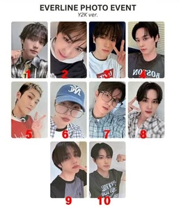 THE BOYZ - ÁLBUM INESPERADO Everline FAN SIGN EVENTO SORTEO DE LA SUERTE TARJETA FOTOGRÁFICA - Imagen 1 de 1
