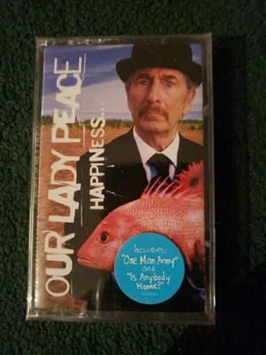 Our Lady Peace Happiness Is Not A Fish You Can Catch SEALED NEW Cassette  - Image 1 of 4