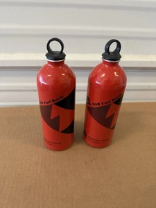 2 Vintage MSR 22 Fl. Oz. Brennstoffflasche Flaschen Backpacking Stove WhisperLite - Bild 1 von 14