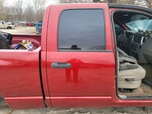 03-09 DODGE RAM OEM MOPAR RH REAR DOOR,RED-PRH 198459 - Picture 1 of 12