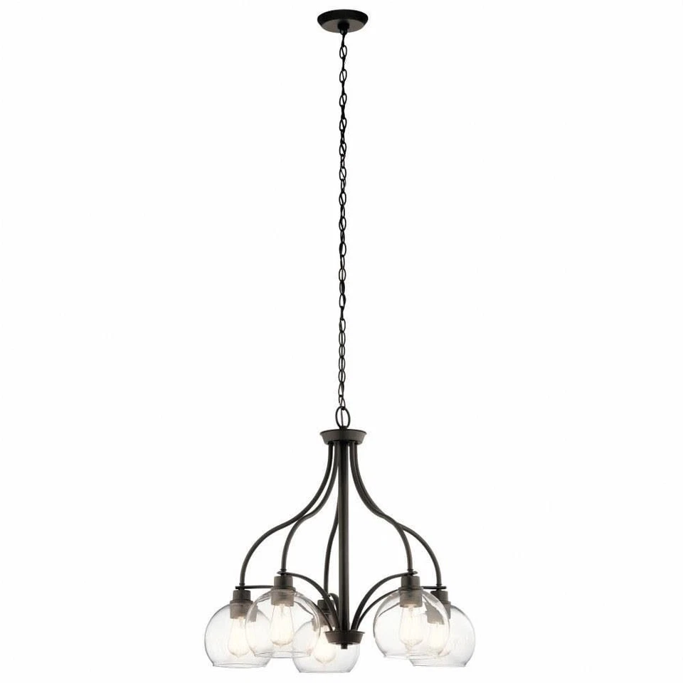 Kichler 44064OZ  - Harmony 5 Light 26" Wide Chandelier in Bronze - Image 1 of 1