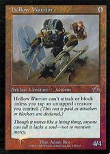 MTG - Prophecy - Hollow Warrior - Foil - Various Conditions