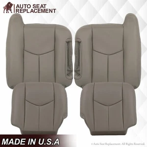 GMC Yukón y Sierra 2003 2005 2006 2007 cubierta de asiento de vinilo gris peltre claro - Imagen 1 de 25