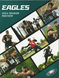 2024 Philadelphia Eagles Season Preview Official Yearbook NFL Football NM - Bild 1 von 1