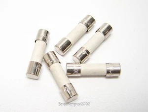 5 Pcs - Mackie Littelfuse 10A 5X20mm Ceramic Fuse / 23-511-05 - Picture 1 of 1