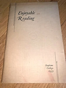 STEPHENS COLLEGE - UNTERHALTSAMES LESEN Buch 1935 Columbia Missouri - Bild 1 von 8