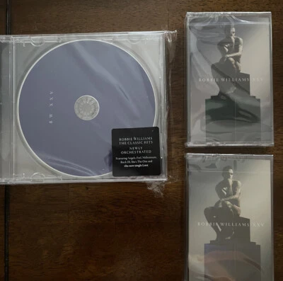 XXV By Robbie Williams Cassette Blue & Green New Sealed + CD No Booklet - Image 1 of 4