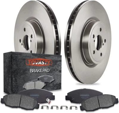 For 2000 - 2005 Mercedes-Benz ML430 ML500 ML55 AMG Front Disc Rotors Brake Pads - Image 1 of 4