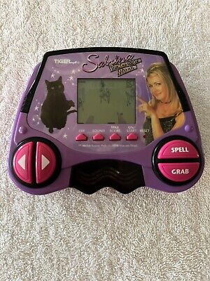 1998 Tiger Sabrina the Teenage Witch Handheld Electronic Game Tested Works