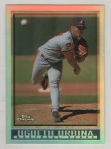 1998 Topps Chrome Refractor #396 Ugueth Urbina Montreal Expos BV$5 - Picture 1 of 1