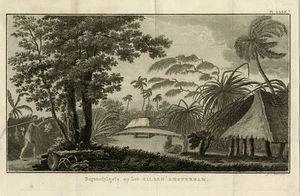 Antique Print-The burial site at Tongapatu Island-Klauber-1803 - Picture 1 of 6