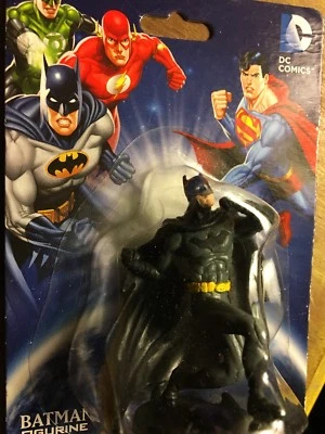 BATMAN DC COMICS BATMAN FIGURA PLÁSTICO 2 1/2" NUEVO Foto 1 de 3