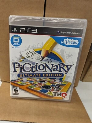Pictionary -- Ultimate Edition (Sony PlayStation 3, 2011) New -SEALED - Image 1 of 2
