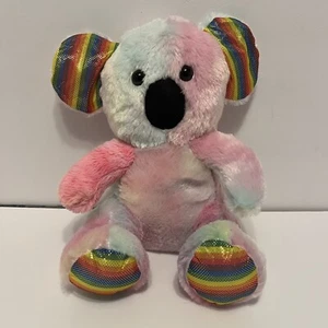 Koala Bear Plush - Rainbow Ears & Feet - A&A Global - Picture 1 of 6