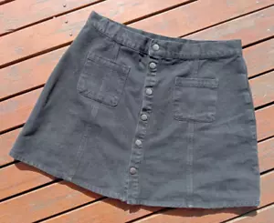 All About Eve Denim Skirt A Line Size 10 Worn Once - Picture 1 of 3