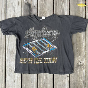 Vintage supertramp 1979 band concert tour t shirt 