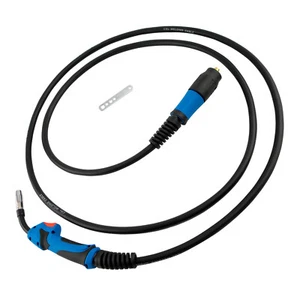 MB15 4M MIG Welding Torch Euro Connector Gun Gas Gasless Conversion for Welder - Picture 1 of 11