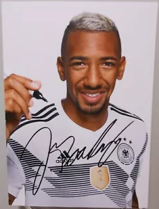 Jérôme Boateng DFB Nationalmannschaft Fußball Deutschland Autogrammkarte FP79 - Bild 1 von 2