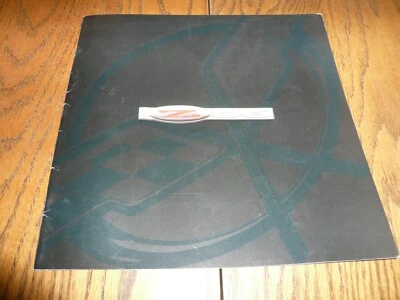 2000 Chevrolet Corvette Z06 большая рекламная брошюра - винтаж  - Изображение 1 из 4