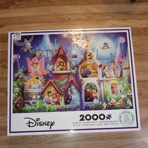 Rompecabezas Ceaco Disney PRINCESS CASTLE HAPPY EVER AFTER 2000 piezas NUEVO - Imagen 1 de 5