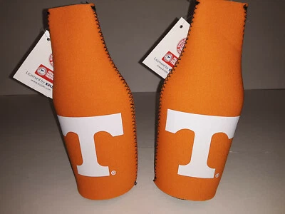 Tennessee Volunteers  Zip - Up Bottle Koozie ( set of two ) - Image 1 of 2