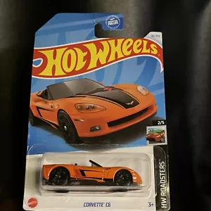 2024 Hot Wheels HW ROADSTERS 2/5 Corvette C6 40/250 - Picture 1 of 3