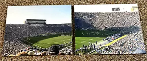 Notre Dame Stadion Ausstellungsstücke - 2 Stück - Leinwand Wandbehang - je 16" x 20" - Bild 1 von 4