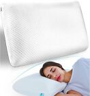 pillowLY Cervical Contour Memory Foam Pillow for Neck Pain Orthopedic Neck Pill