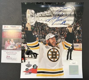 Boston Bruins Mark Recchi 8x10 Color Photo Autographed JSA Authentic - Picture 1 of 3