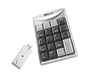 Targus AKP01US Wireless Stow-N-Go KEYPAD 425-0006-001B Built-In USB - Picture 1 of 3
