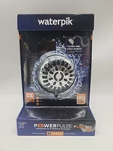 WATERPIK PowerPulse Flex Soffione Doccia Flessibile (XPP-703E) NUOVO Altezza Regolabile - Foto 1 di 4