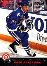 1992-93 Score Sharp Shooters Canadian #16 Greg Paslawski