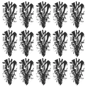 5 New Sets Harrows Rapide Slim Dart Flights – Ships w/ Tracking - Smoke - Picture 1 of 1