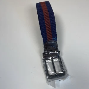 Boston Scott Golf Herren Stretch gewebt geflochten marineblau Gürtel 1 3/8 Golfhose NEU - Bild 1 von 6