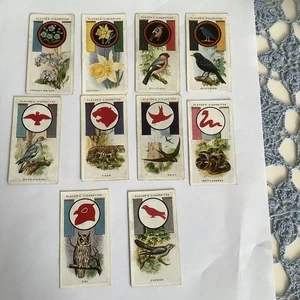 Players Cigarettes 1933 Boy Scout & Girl Guides Ten Cards B - Picture 1 of 2