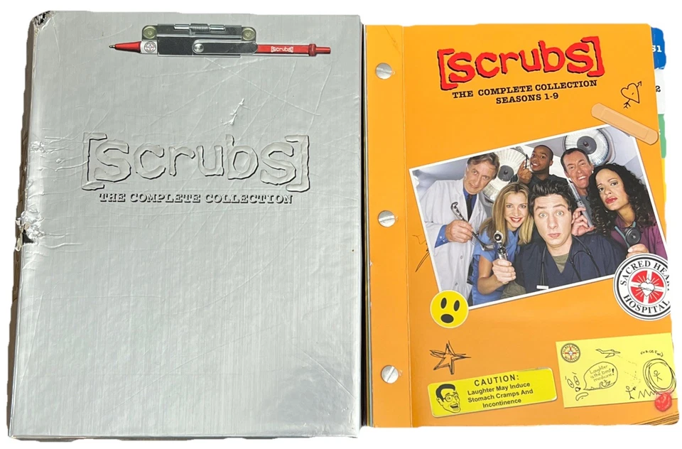 Scrubs: The Complete Collection (Seasons 1-9, DVD, 2010, 26-Disc Box Set) RARE. - Image 1 of 4