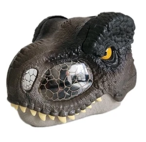 Jurassic World Chomp N Roar Mask w Sounds T-Rex Dinosaur Tyrannosaurus Cosplay - Picture 1 of 11
