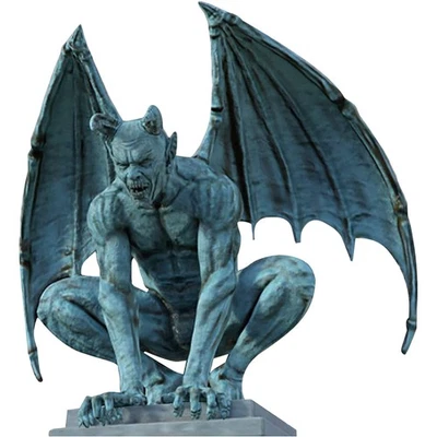  Gargoyle Statue Garden Decor Decoration Adorn Crafts Gothic Figurine Ornament  - Image 1 of 4