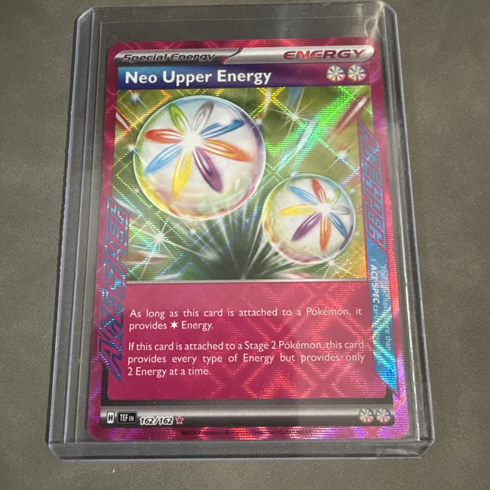 Neo Upper Energy 162/162 SV05: Temporal Forces ACE SPEC Rare NM - Image 1 of 2