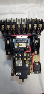 SQUARE D LIGHTING CONTACTOR 20AMP 600V 10POLE 120V COIL LXO100 - Picture 1 of 8