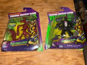 Playmates Tmnt 2012 Robotic Foot Soldier & Squirrelanoid New - Picture 1 of 6