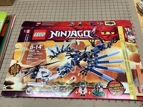 Lego 2521 - NINJAGO - Lightning Dragon Battle - flattened box only