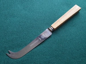 Vintage Thomas Turner & Co Käsemesser Holzgriff Besteck Utensil Sheffield - Bild 1 von 3